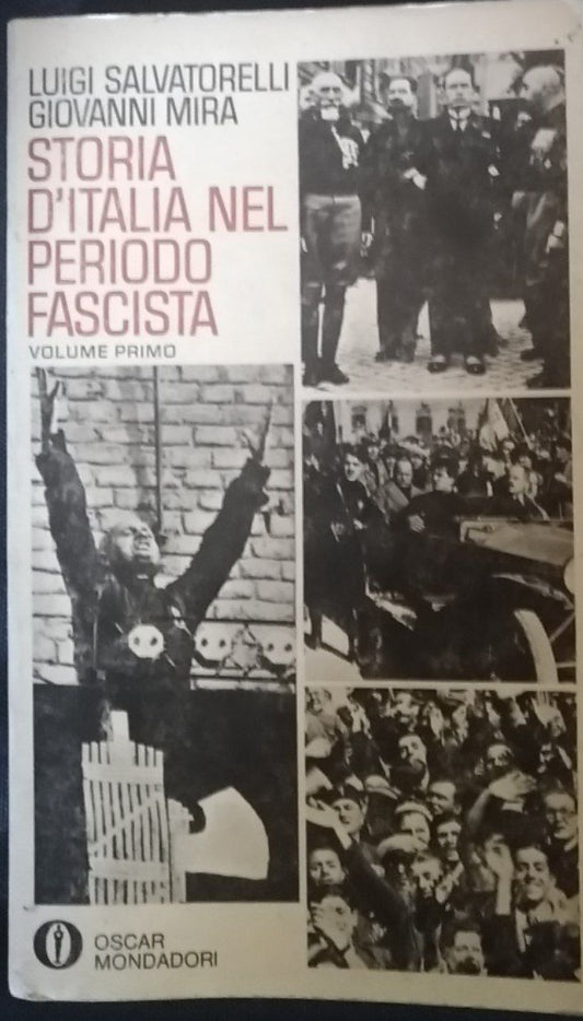 Storia d'Italia del periodo fascista. Volume primo - copertina