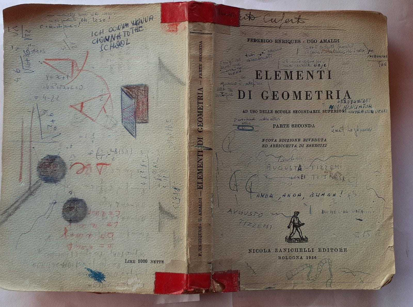 Elementi di geometria. Parte seconda - copertina