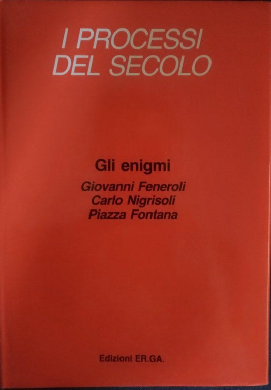 I processi del secolo. Gli enigmi - copertina