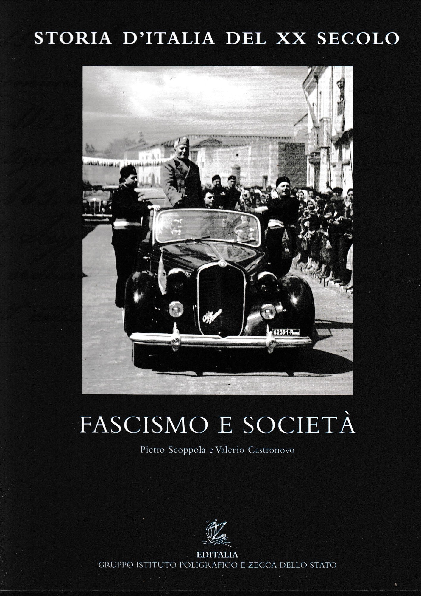 Storia d'Italia del XX secolo. Vol.12°: Fascismo e società - copertina