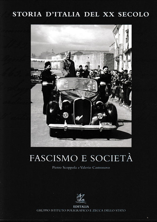 Storia d'Italia del XX secolo. Vol.12°: Fascismo e società - copertina