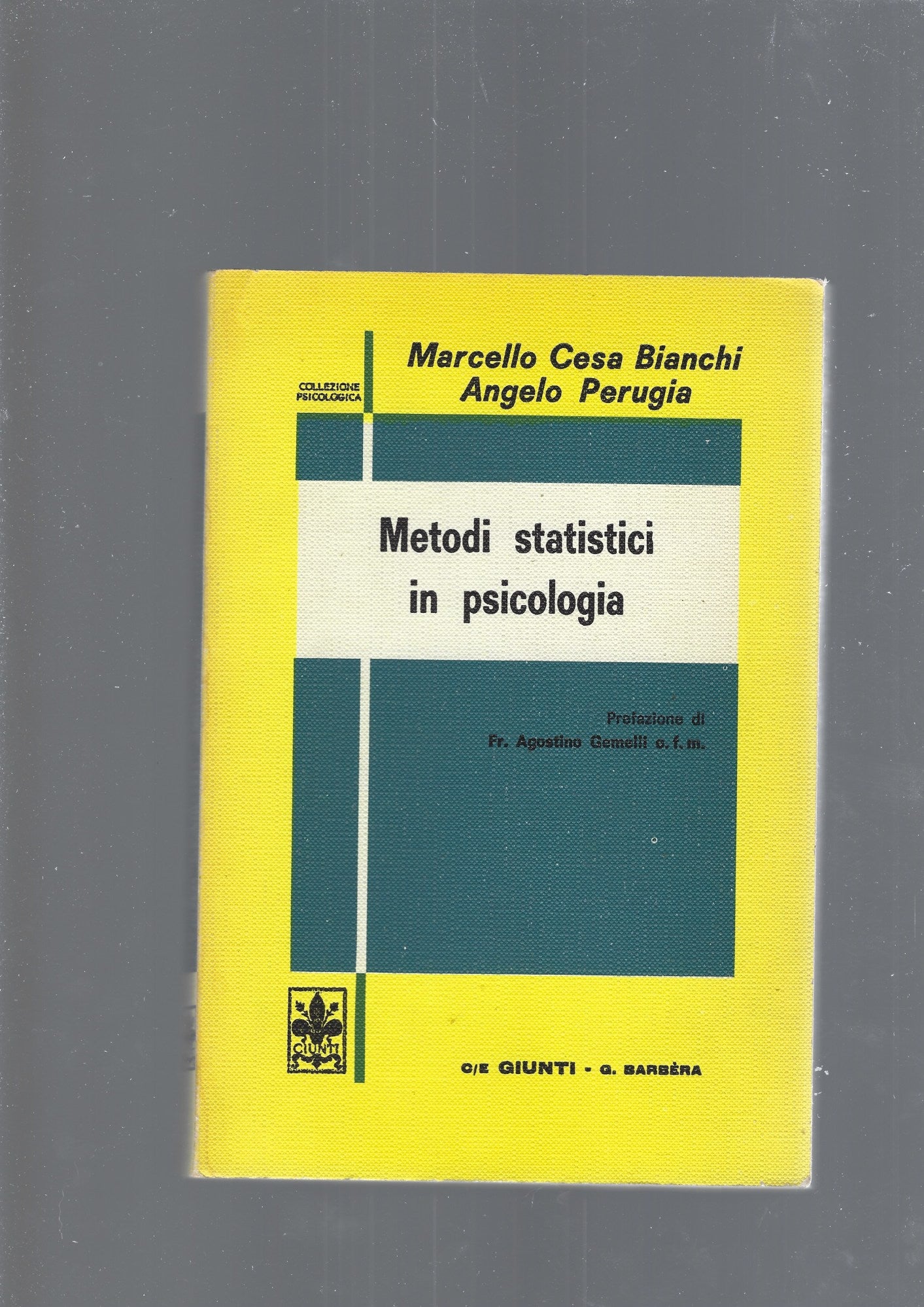 METODO STATISTICI IN PSICOLOGIA - copertina