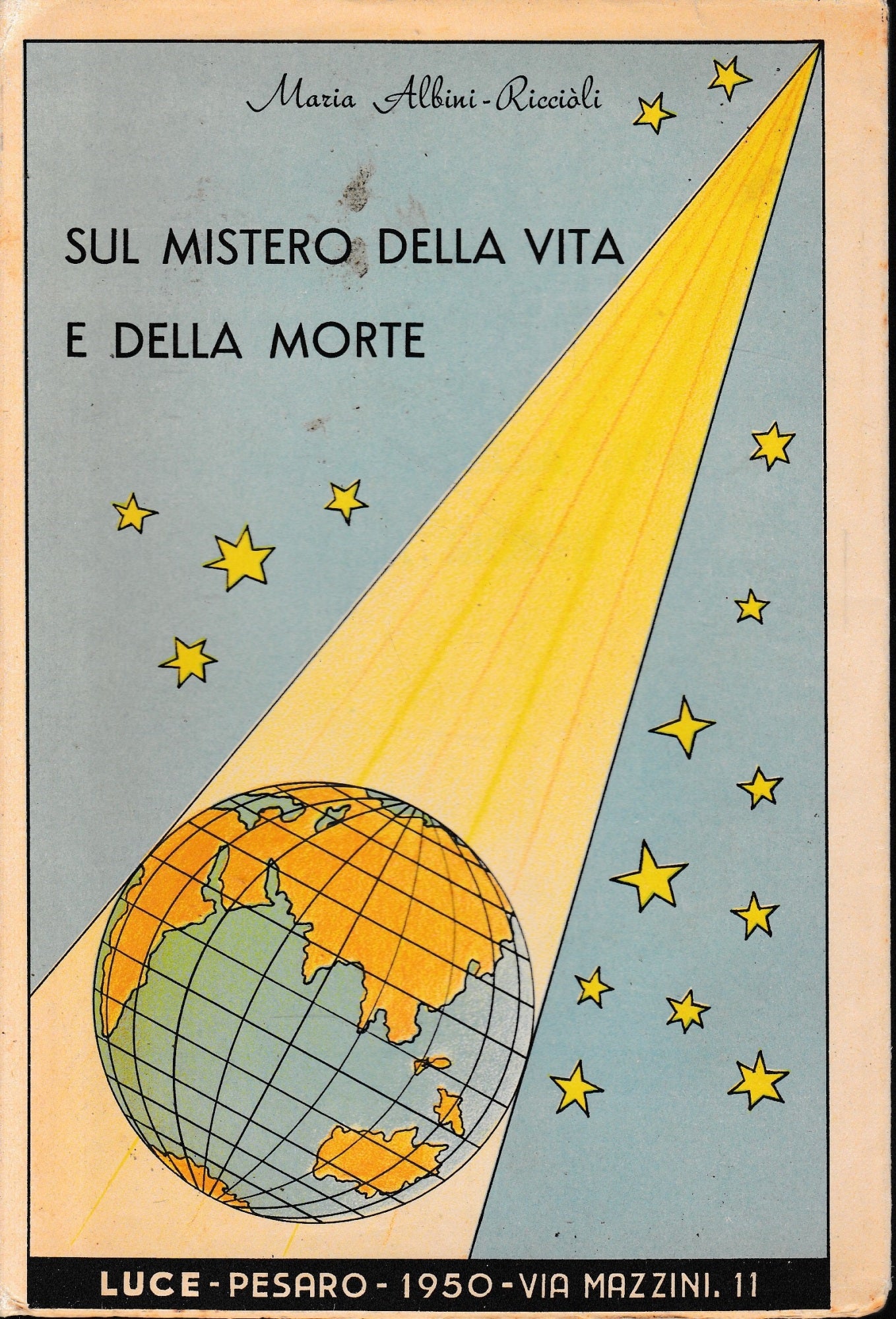 Sul mistero della vita e della morte - copertina