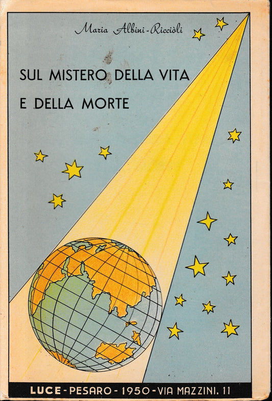Sul mistero della vita e della morte - copertina
