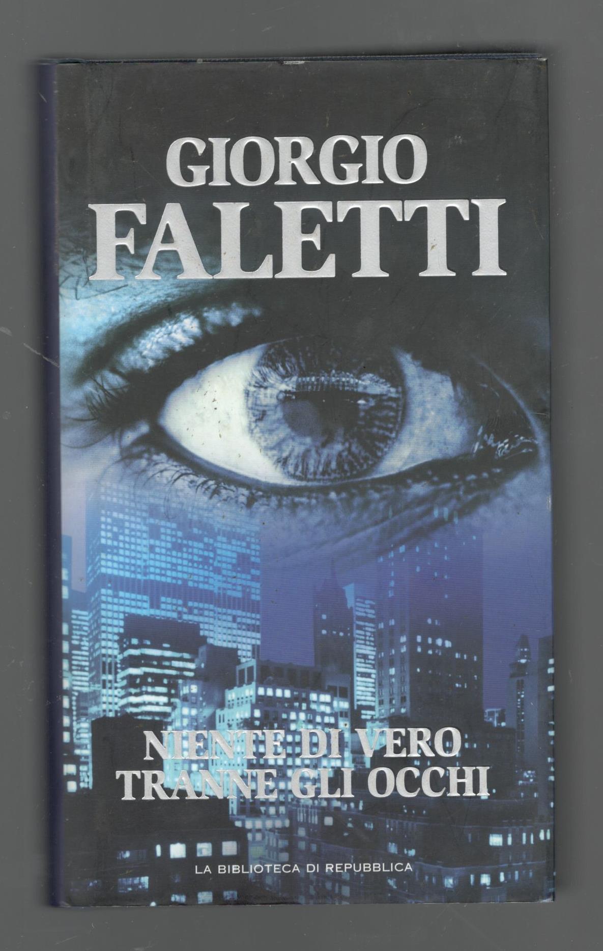 Niente di vero tranne gli occhi - copertina