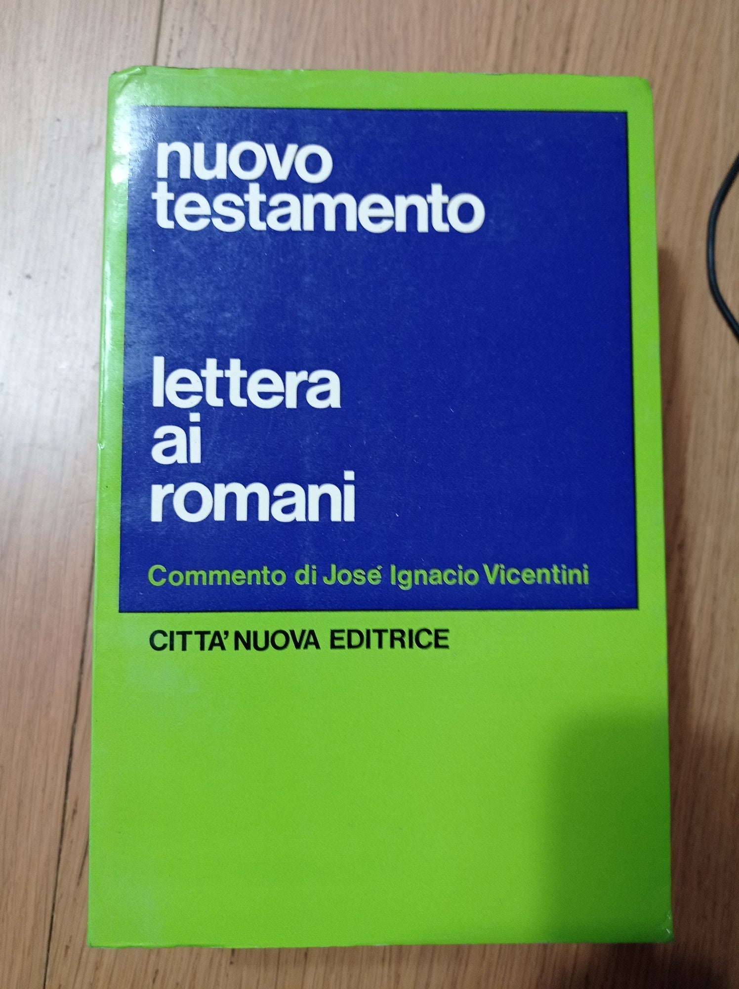 Nuovo Testamento lettera ai romani - copertina