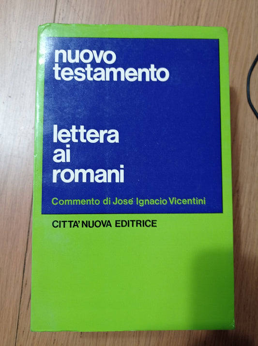 Nuovo Testamento lettera ai romani - copertina