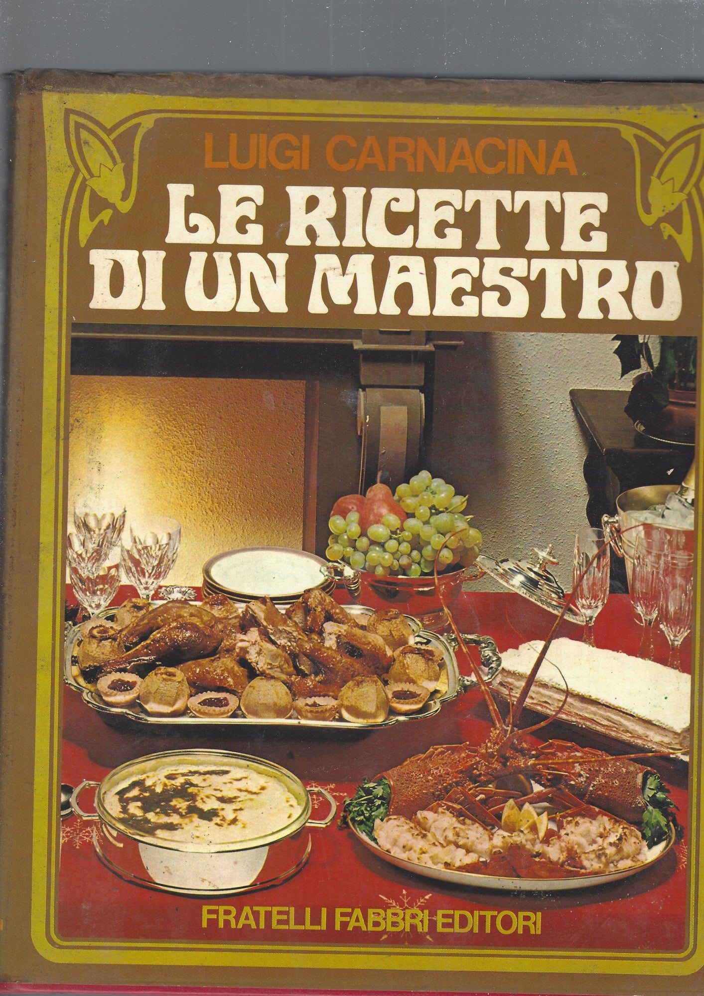 LE RICETTE DI UN MAESTRO - copertina