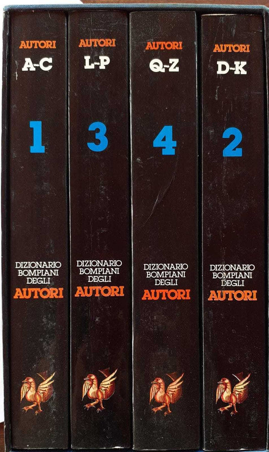 Dizionari Bompiani degli autori di tutti i tempi e di tutte le letterature. Volumi 4 - copertina