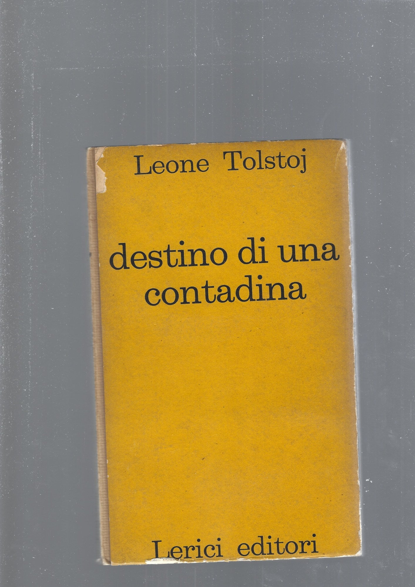 DESTINO DI UNA CONTADINA - copertina