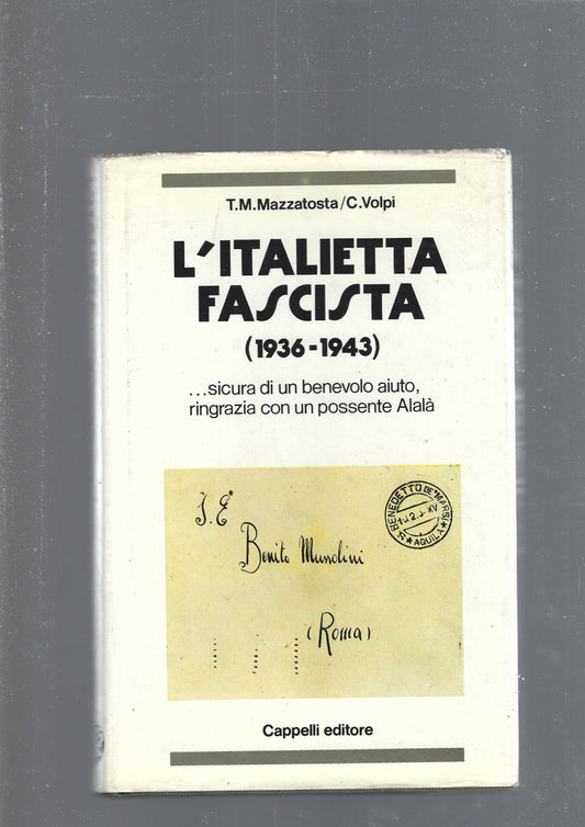 L'ITALIETTA FASCISTA - copertina