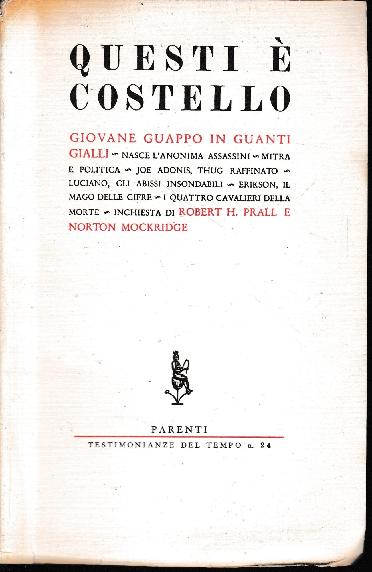 Questi è Costello - copertina