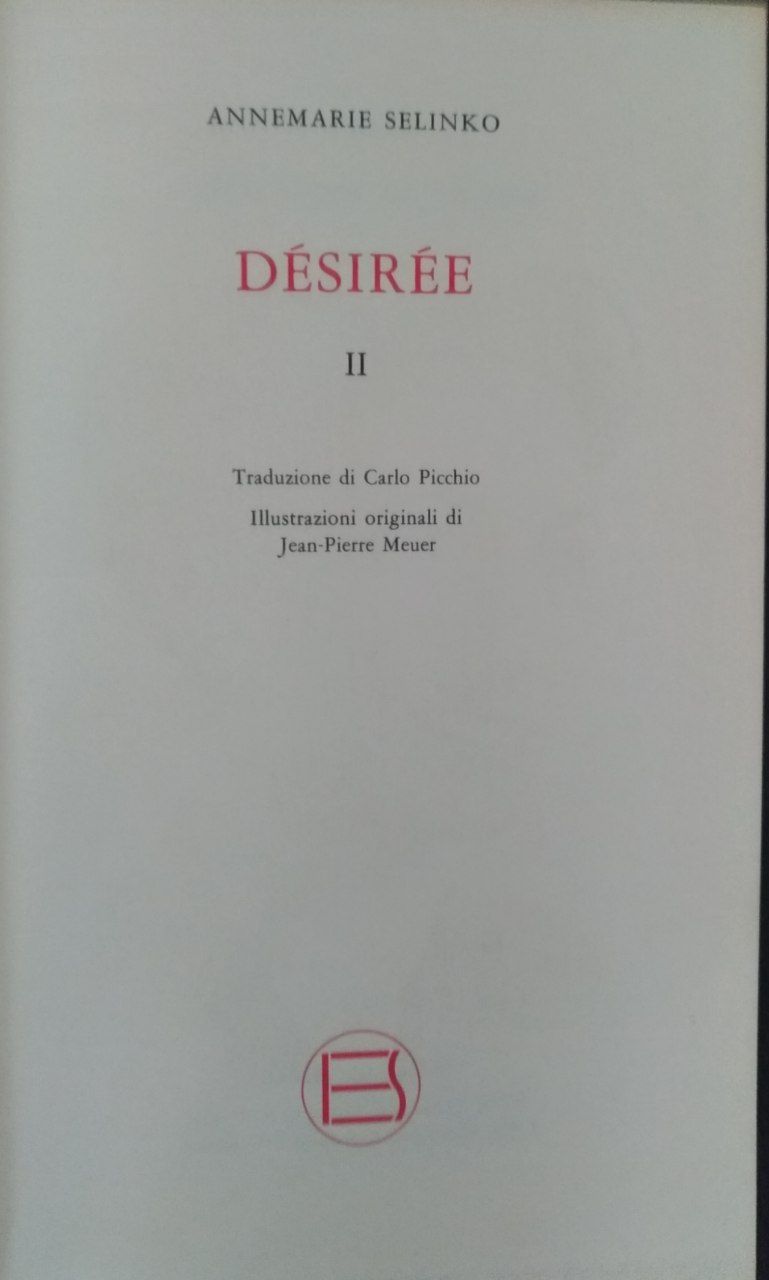 Désirée - copertina