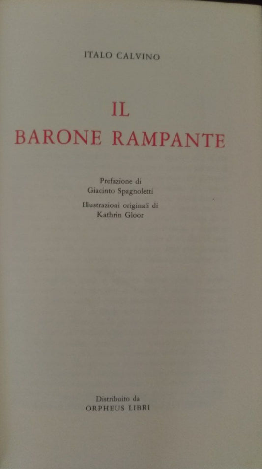 Il Barone Rampante - copertina