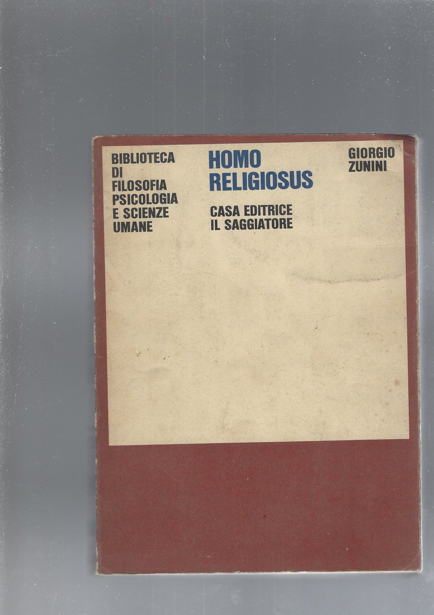 HOMO RELIGIOSUS - copertina
