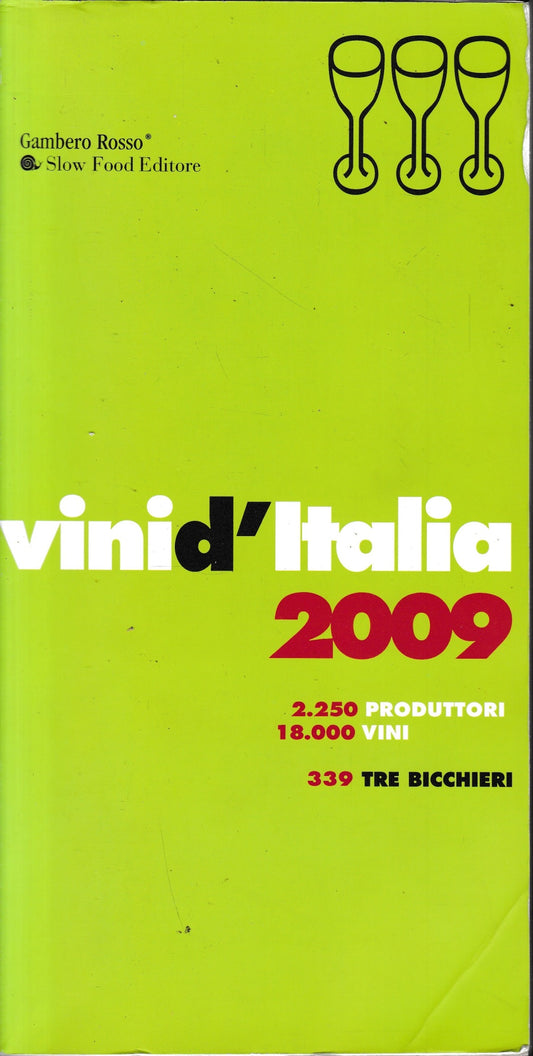 Vini d'Italia 2009 - copertina