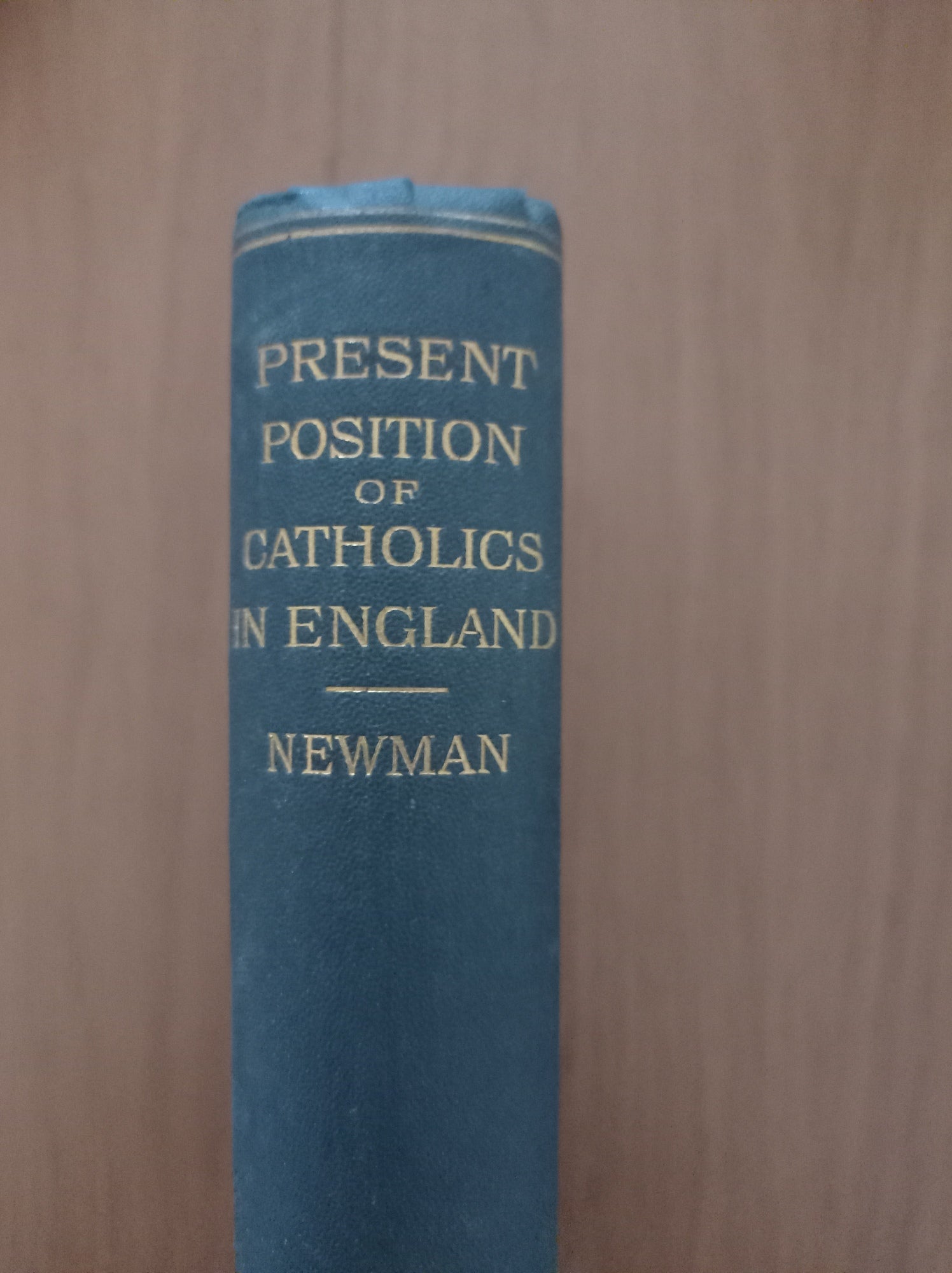 Lectures on the present position of catholics in England - copertina