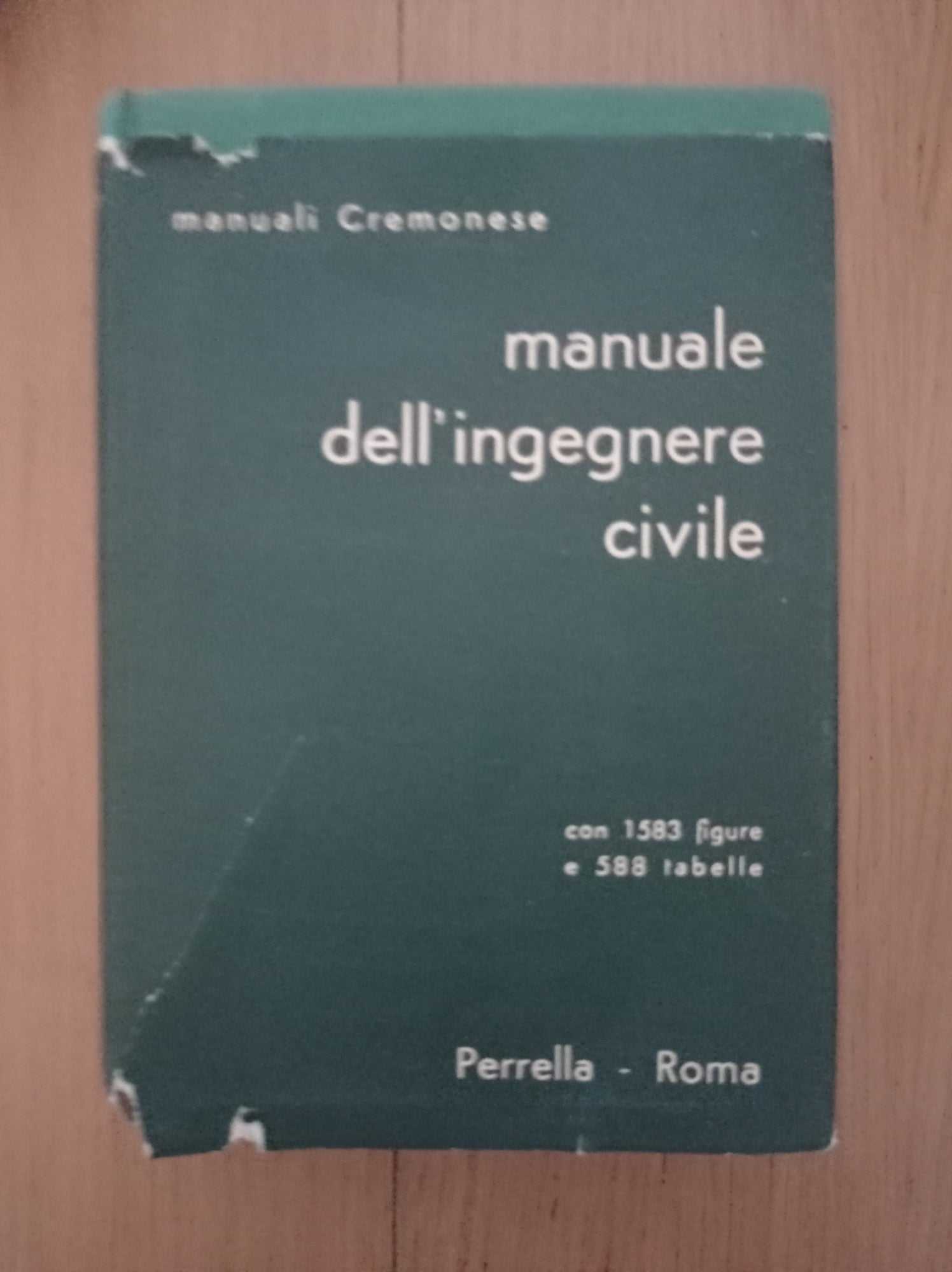 Manuale dell'ingegnere civile - copertina