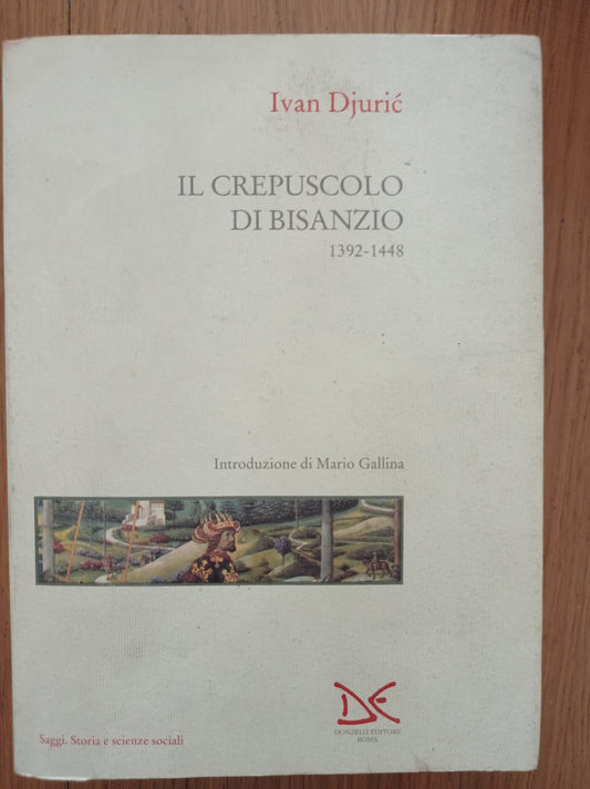 Il crepuscolo di Bisanzio - copertina