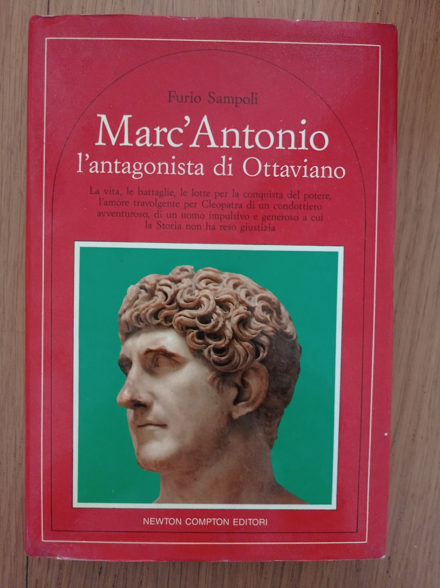 Marc' Antonio l'antagonista di Ottaviano - copertina