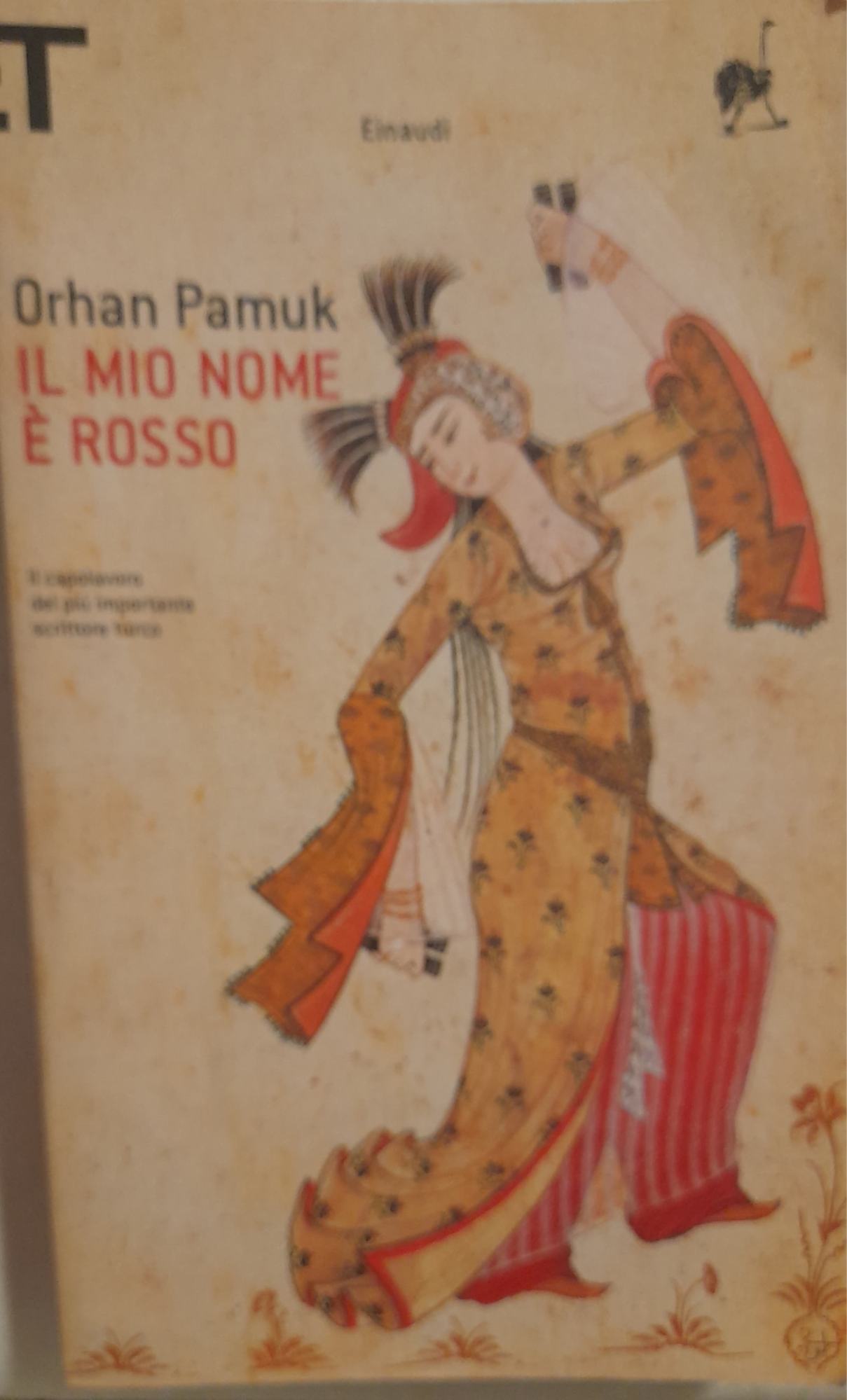 Il mio nome è Rosso - copertina