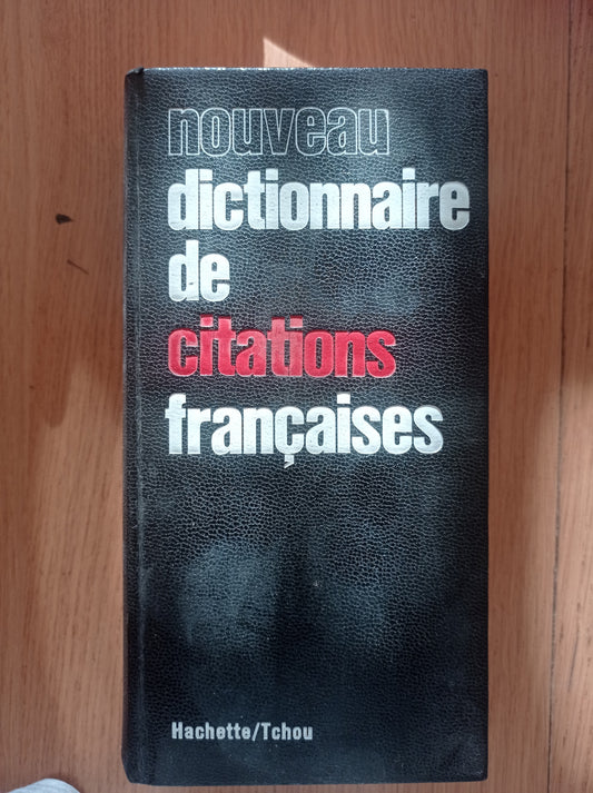 Nouveau dictionnaire de citations francaises - copertina