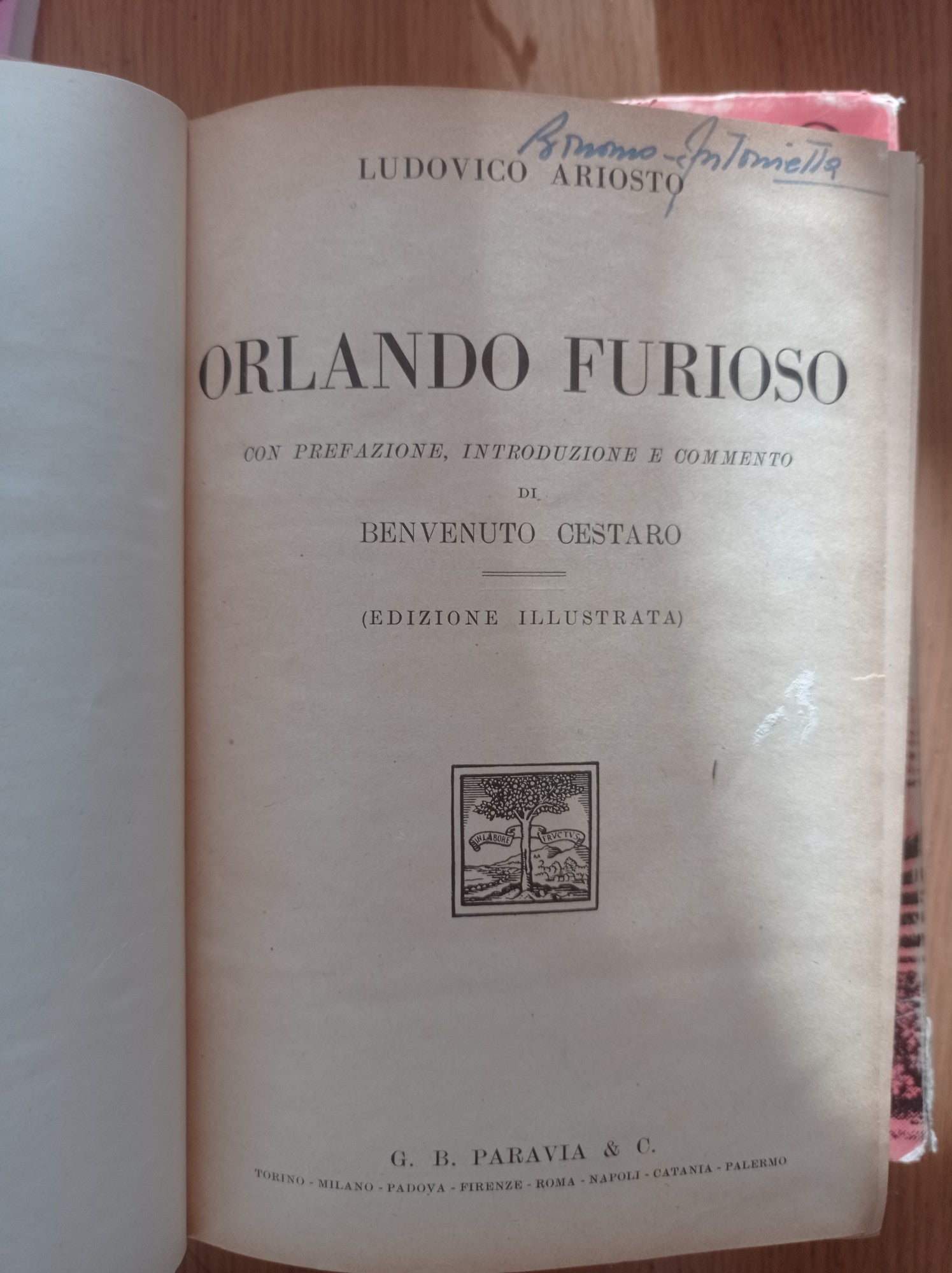 Orlando Furioso - copertina