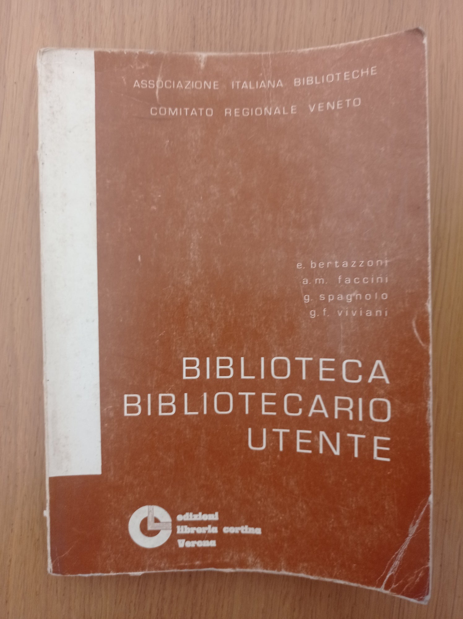 Biblioteca bibliotecario utente - copertina
