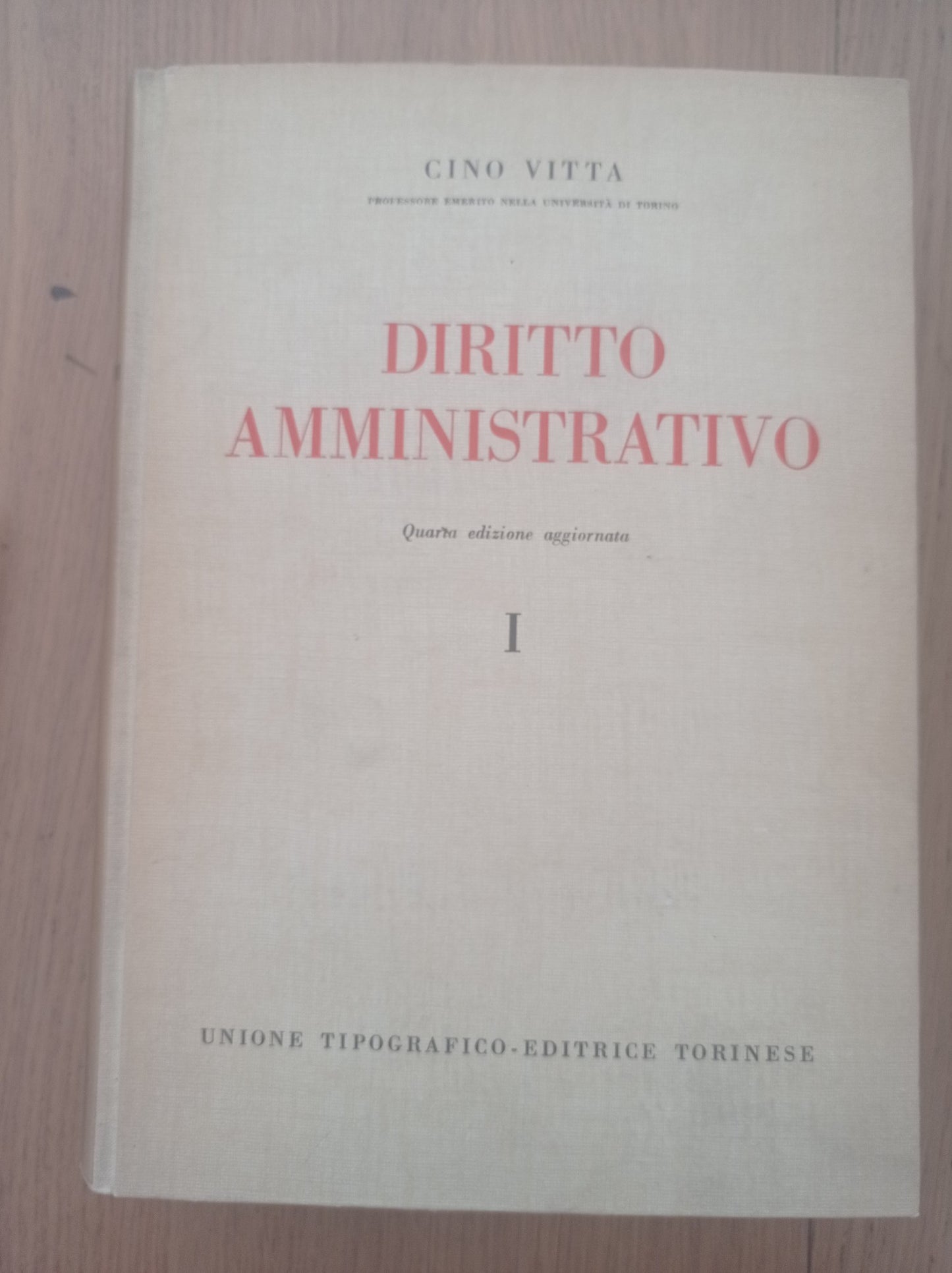 Diritto amministrativo 1 - copertina