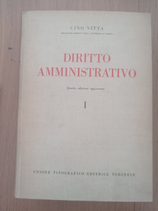 Diritto amministrativo 1 - copertina