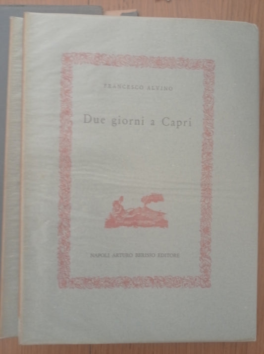 Due giorni a Capri - copertina