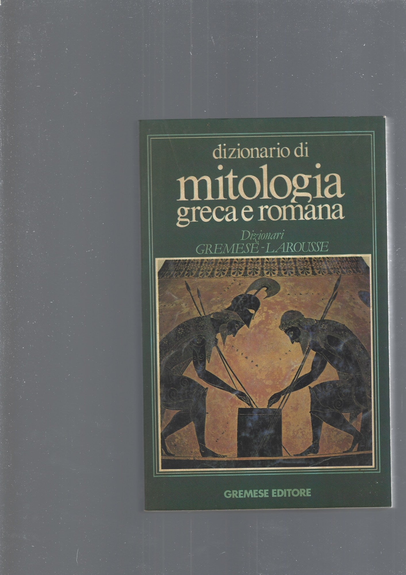 Dizionario della mitologia greca e romana - copertina