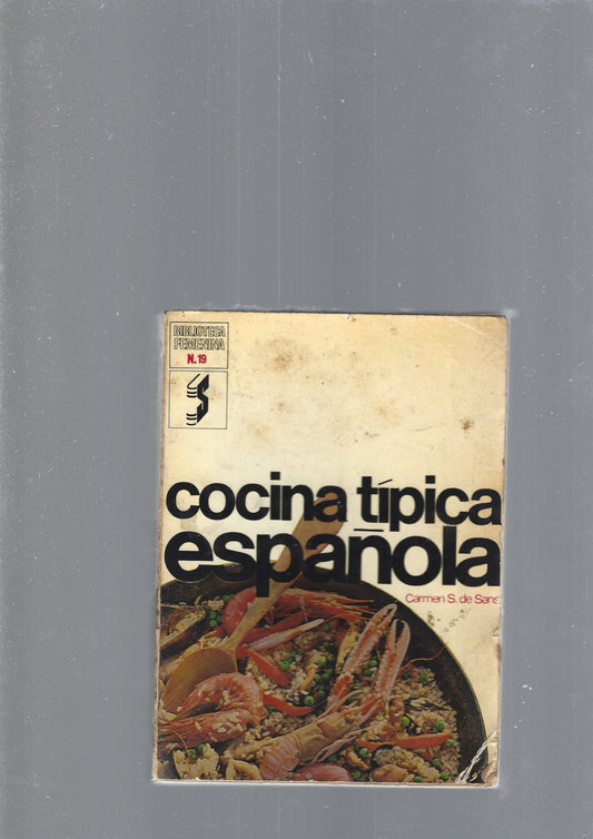 COCINA TIPICA ESPANOLA - copertina