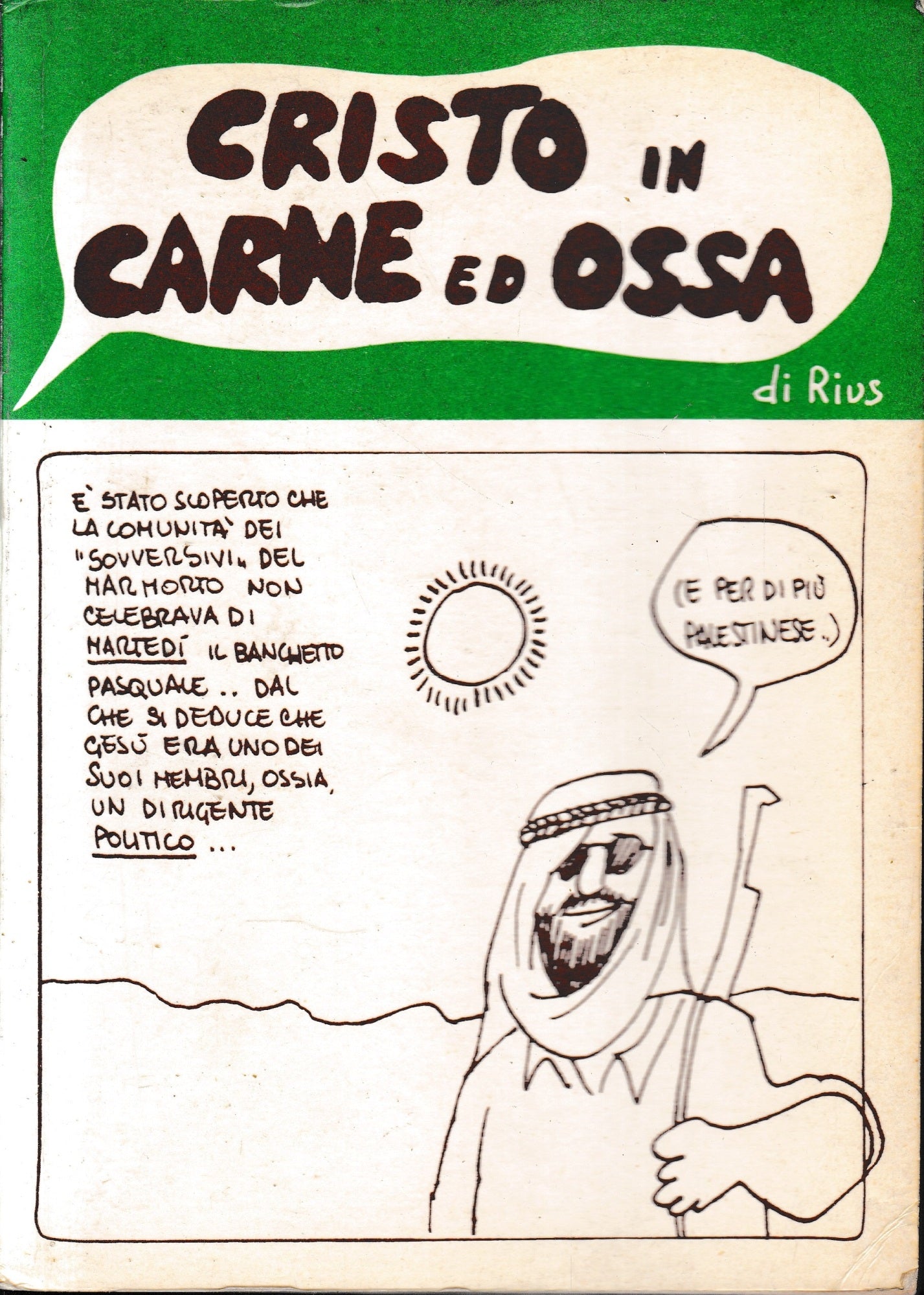 Cristo in carne ed ossa - copertina