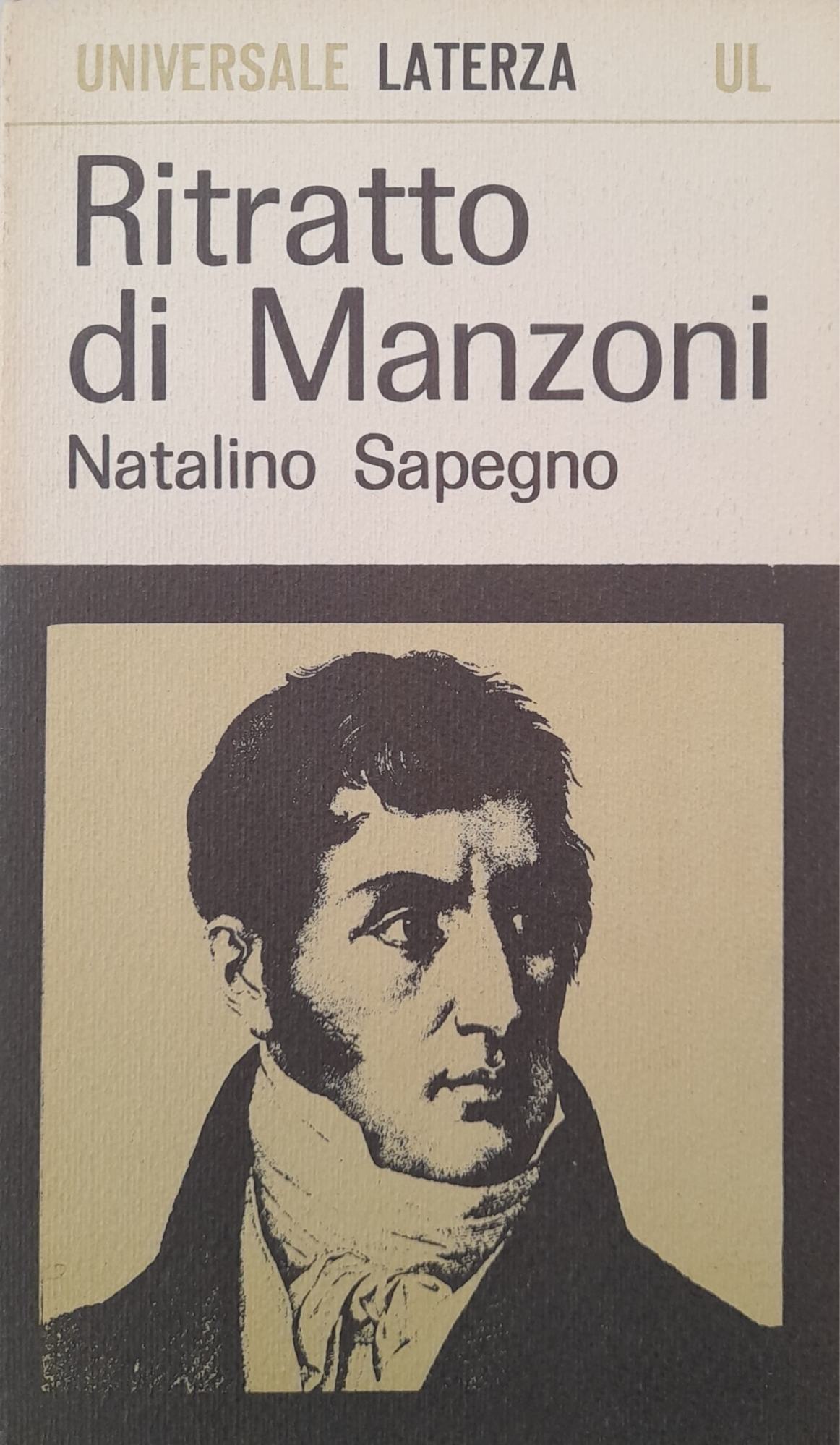 Ritratto di Manzoni - copertina