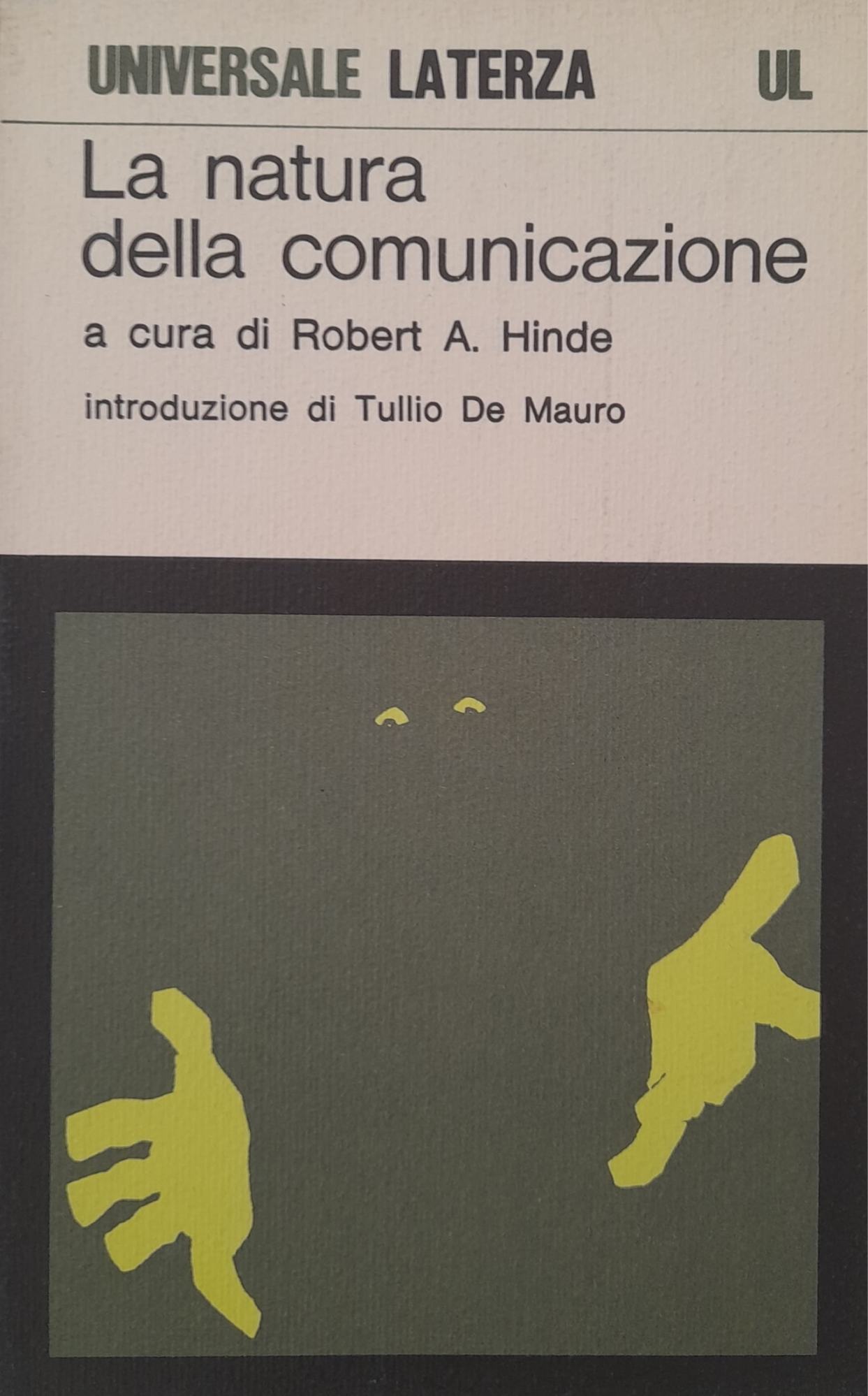 La natura della comunicazione - copertina