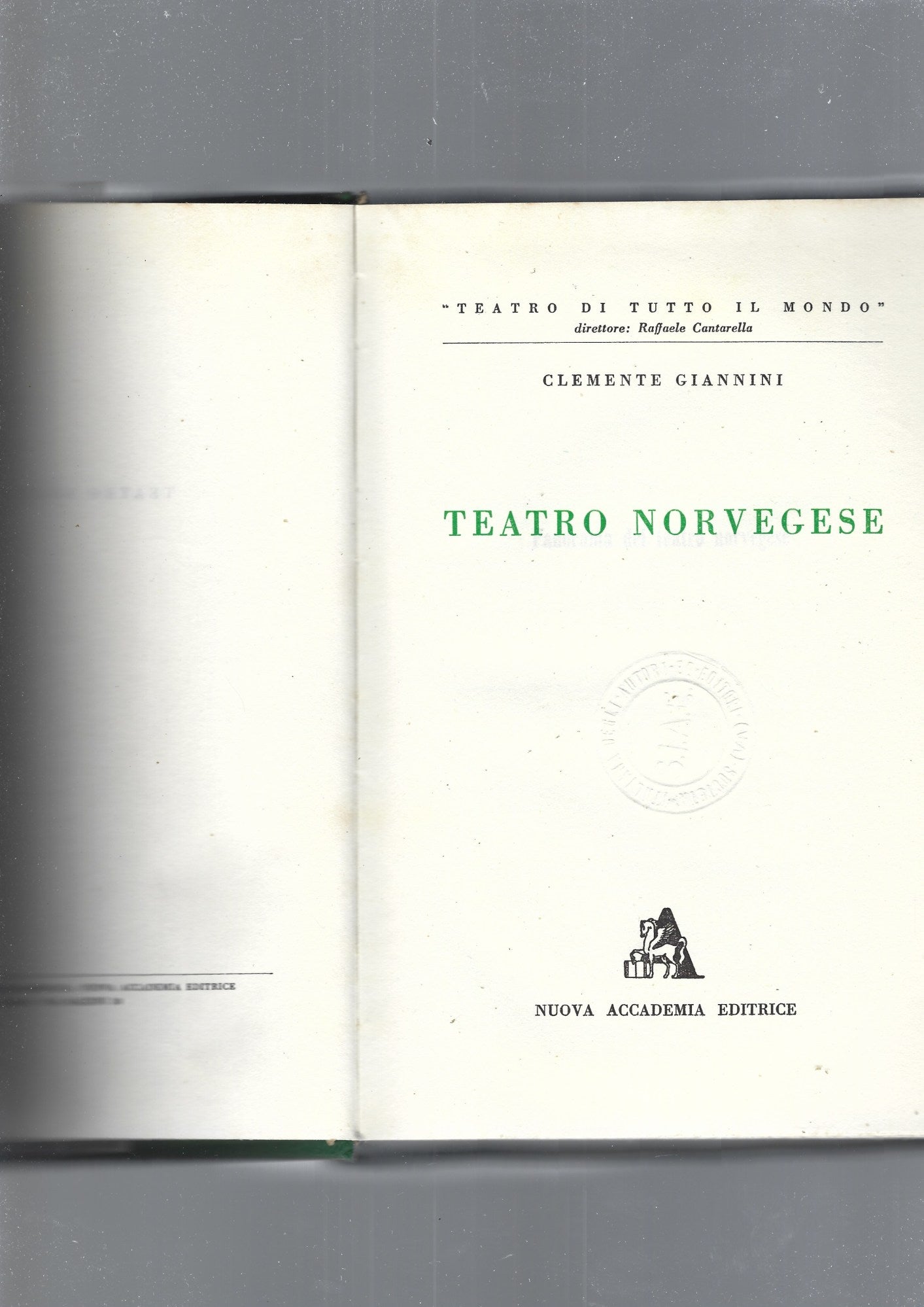 TEATRO NORVEGESE - copertina