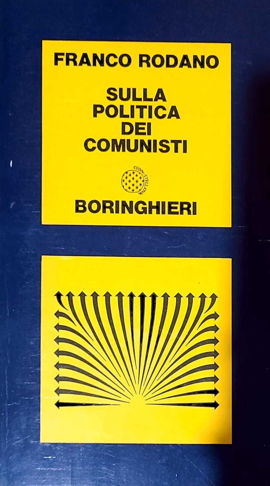 Sulla politica dei comunisti - copertina