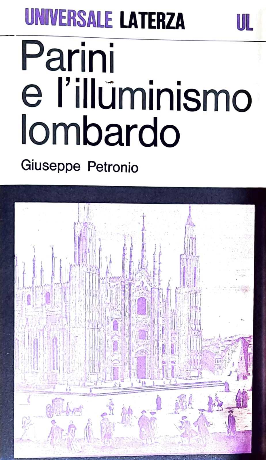 Parini e l'illuminismo lombardo - copertina