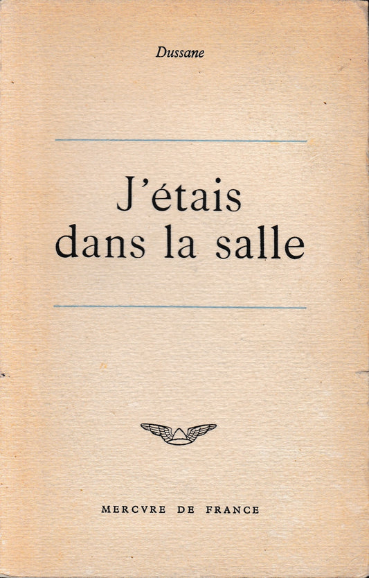 J'étais dans la salle - copertina