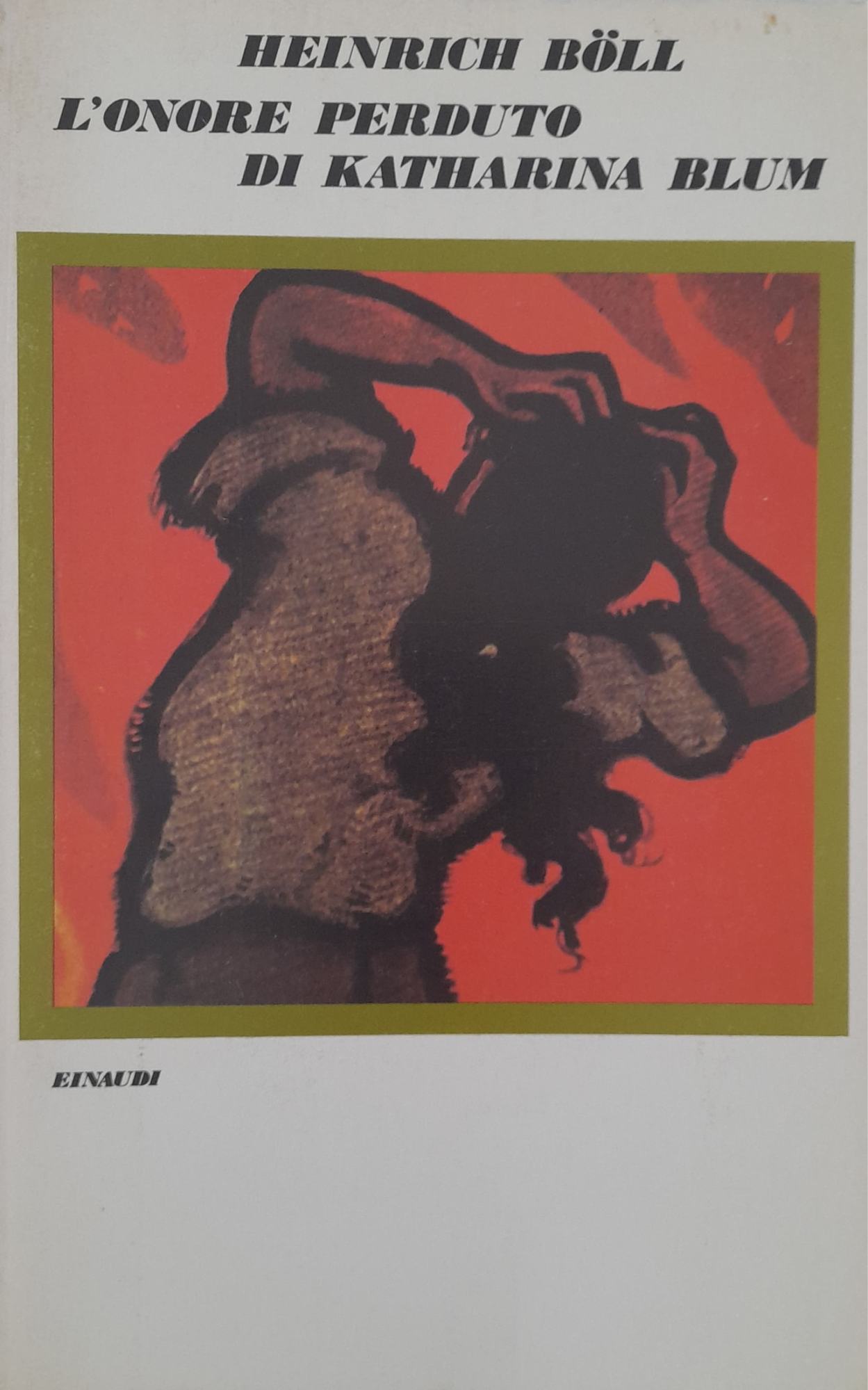 L'onore perduto di Katharina Blum - copertina