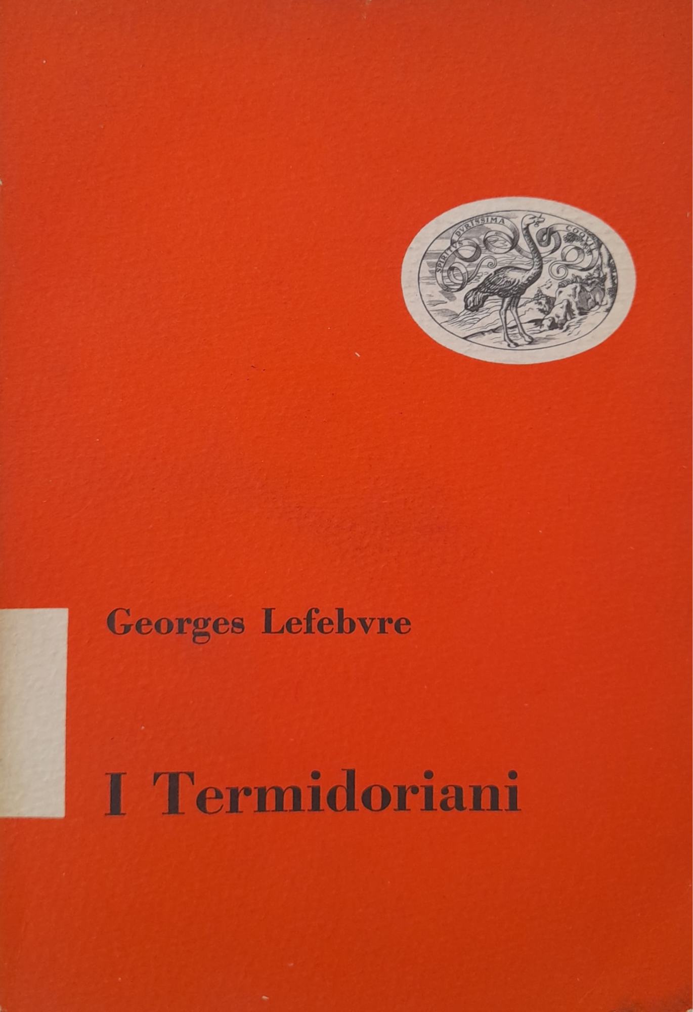 I termidoriani - copertina