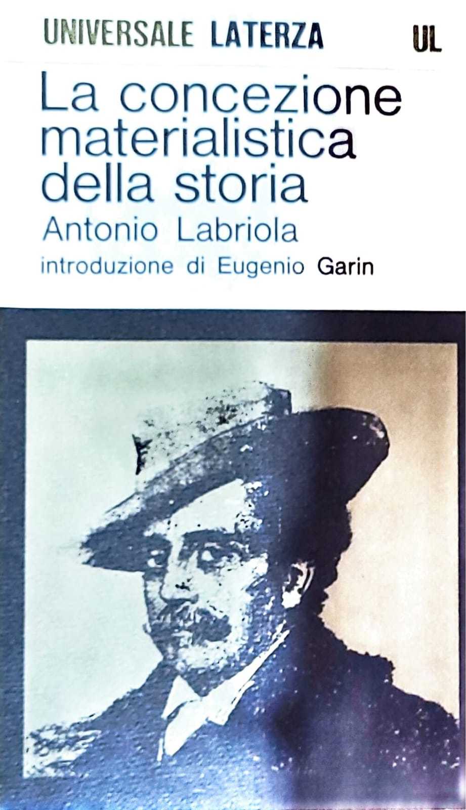 La concezione materialistica della storia - copertina