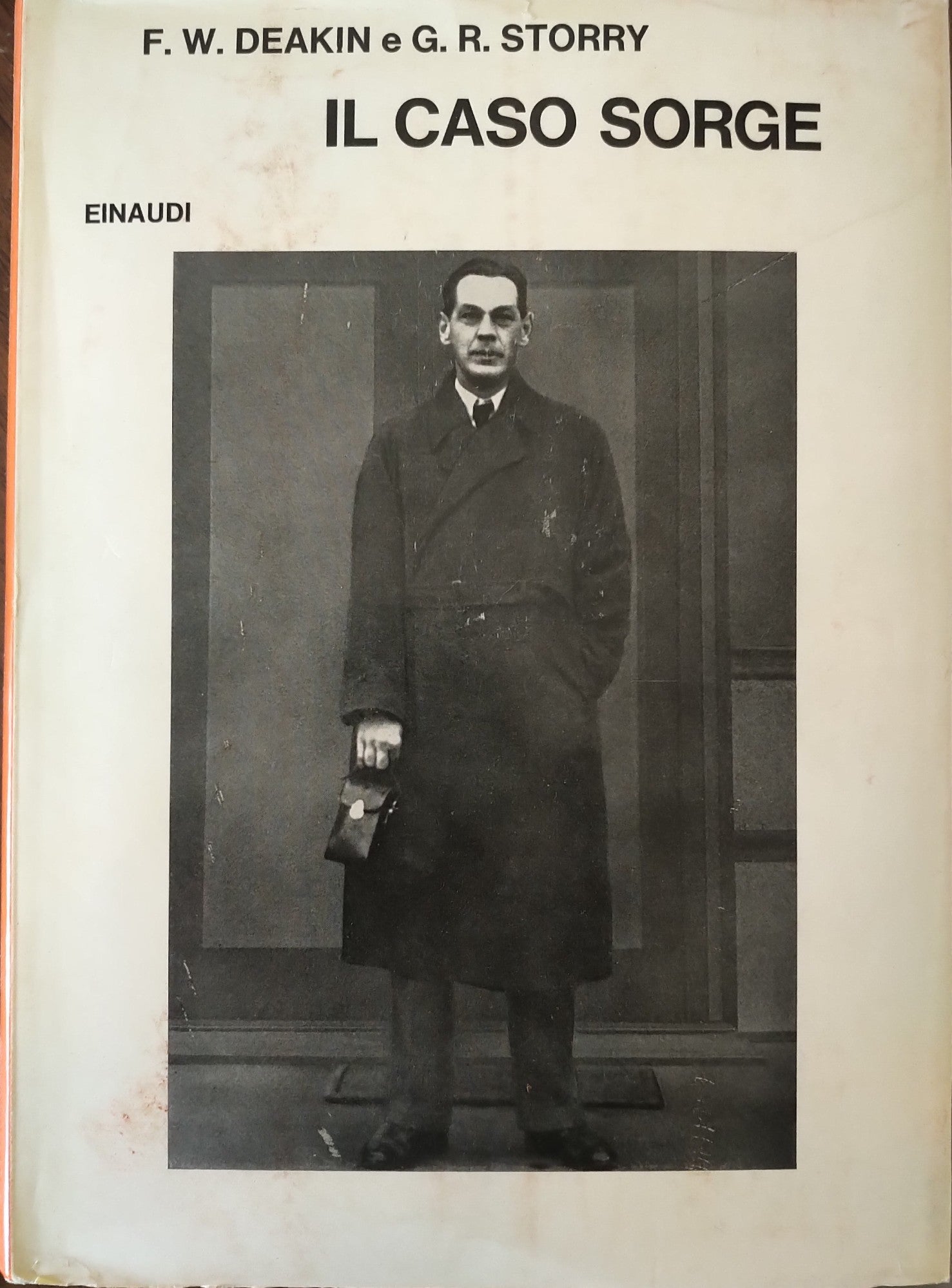 Il caso Sorge - copertina