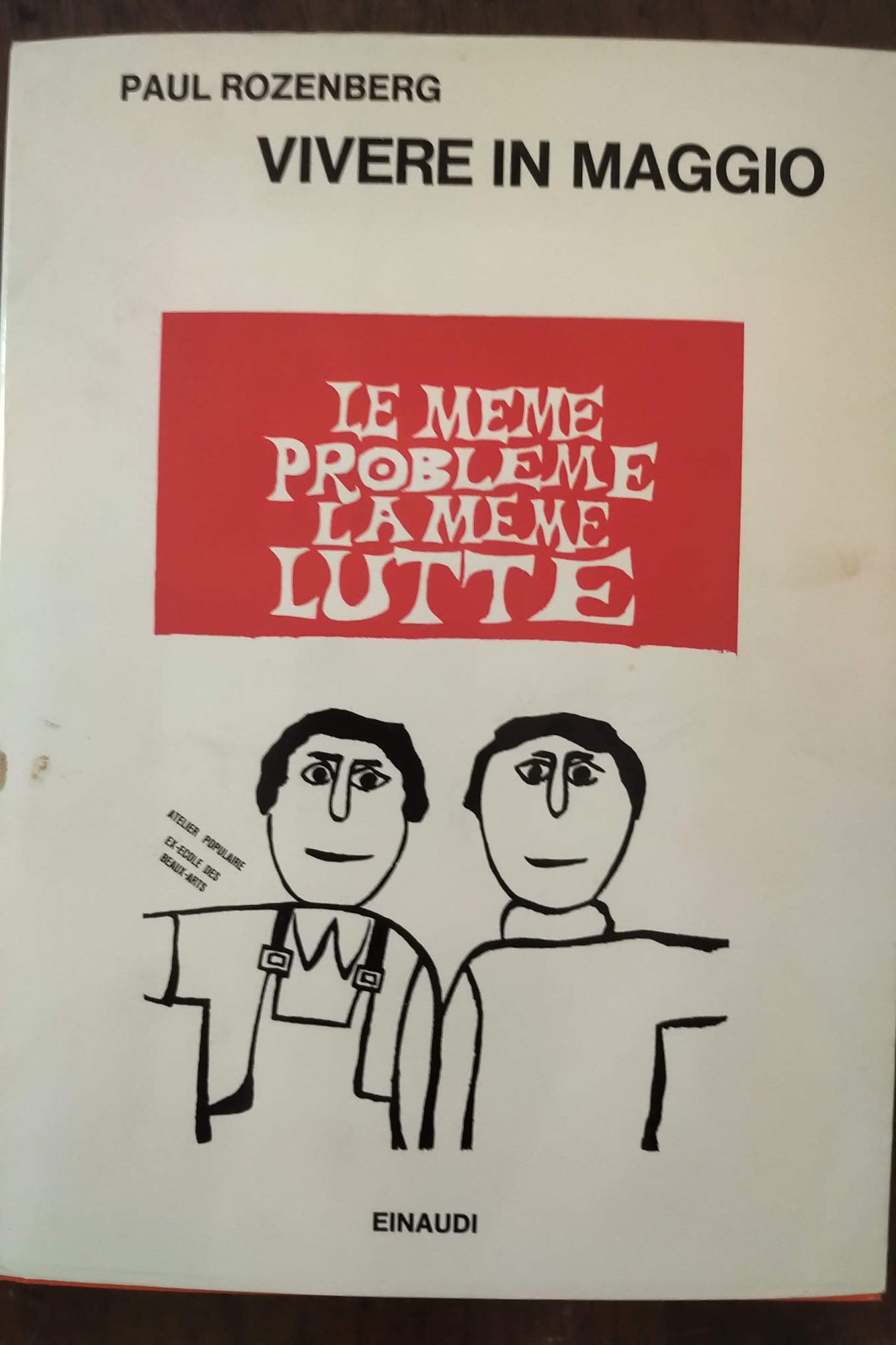 Vivere in maggio - copertina