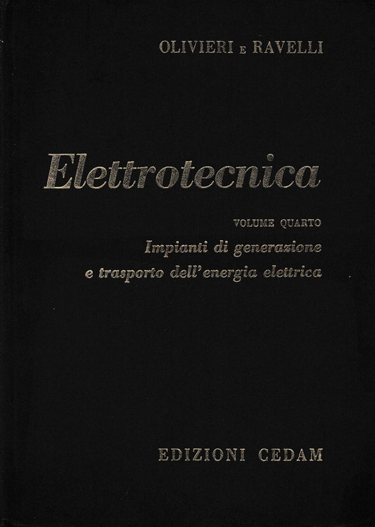Elettrotecnica, vol. 4° - copertina