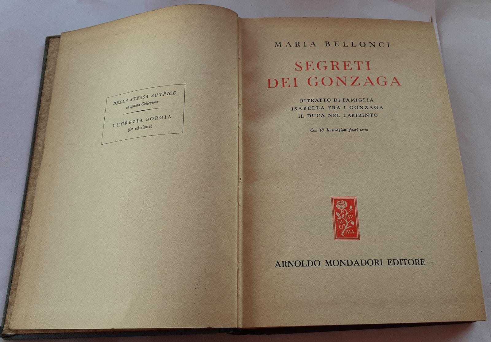 Segreti dei Gonzaga - copertina