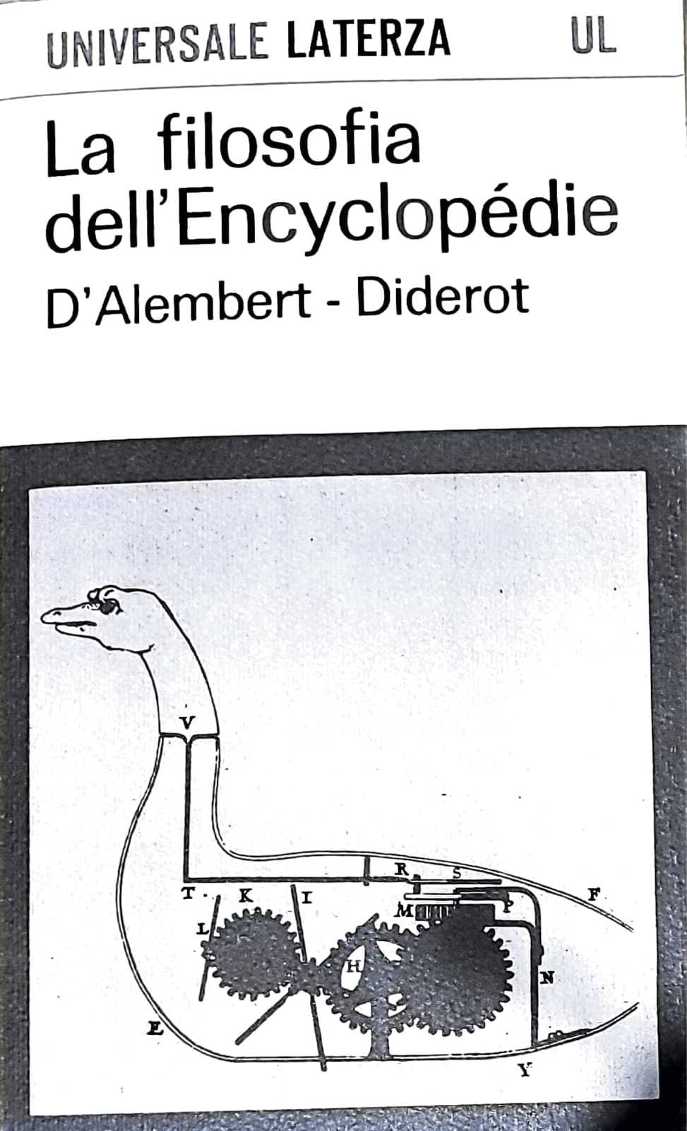 La filosofia dell'Encyclopédie - copertina