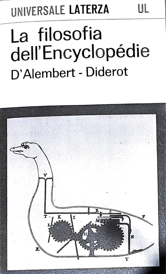 La filosofia dell'Encyclopédie - copertina