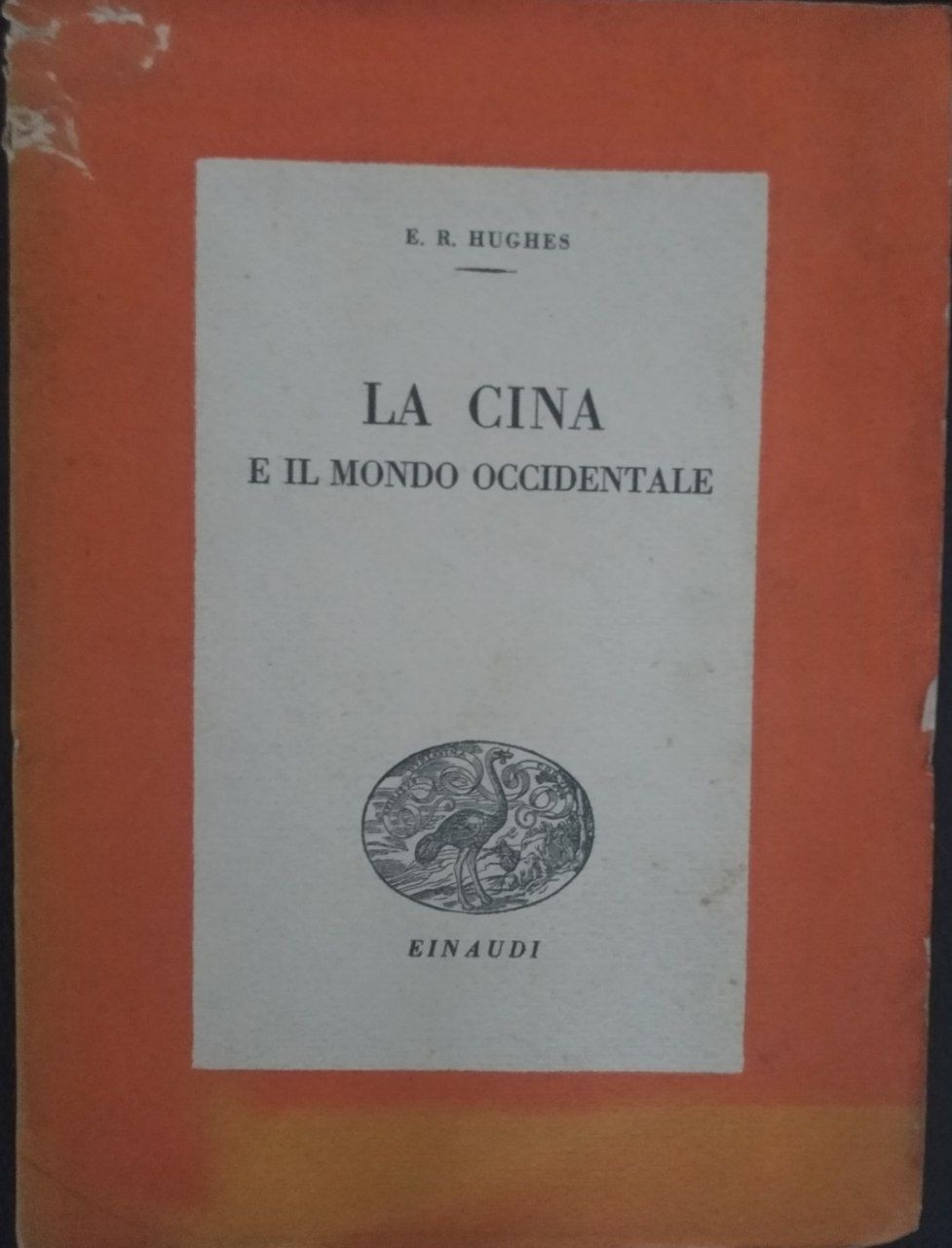 La Cina e il mondo occidentale - copertina